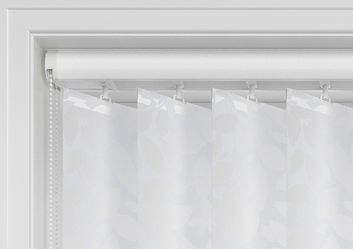 Jasmine (Blackout), Lily White - Vertical Blind - Image 12